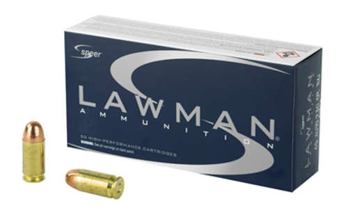 Ammunition Speer Ammunition Speer Lawman 45ACP SPR LAWMAN 45ACP 230GR TMJ 50/1000 • Model: Speer Lawman